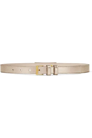 VERSACE Bow-detail leather belt