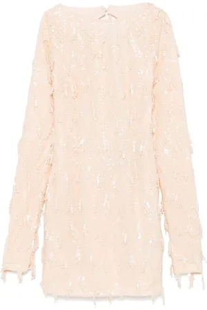 ROTATE Sequinned mini dress