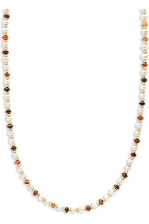 Nialaya Bead detailing necklace