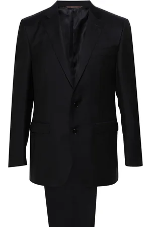 CANALI Single-breasted wool suit