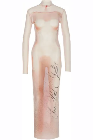 Jean Paul Gaultier Mesh long dress
