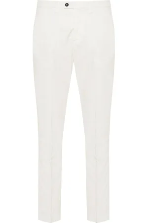 corneliani Pressed-crease trousers