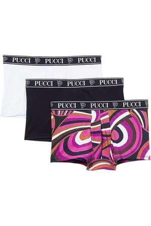Puccini Marmo-print boxers (pack of three)