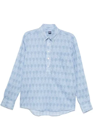 FEDELI Paisley-print shirt