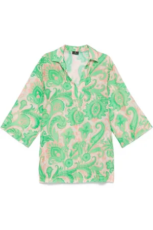 Etro Paisley-print cover-up