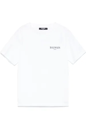 Balmain Rubberised-logo T-shirt