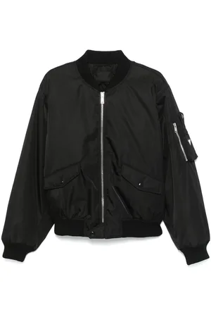 Prada Triangle-logo bomber jacket