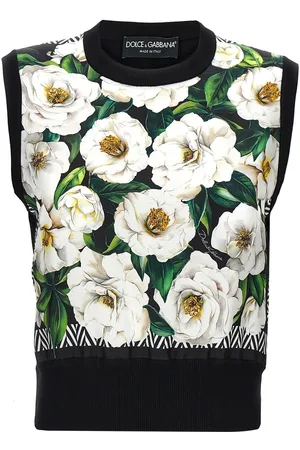 Dolce & Gabbana Floral-print vest