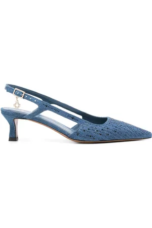 Maje 50mm crystal-embellished pumps