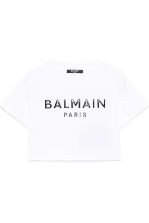 Balmain Logo-appliqué T-shirt