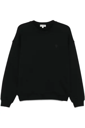 ÉTERNE Embroidered-logo sweatshirt