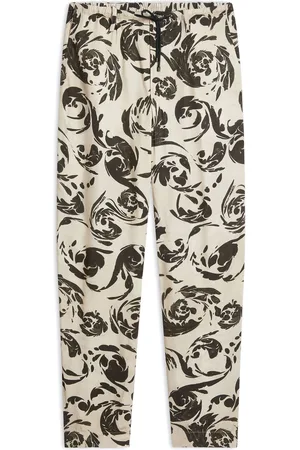 DRIES VAN NOTEN Printed trousers