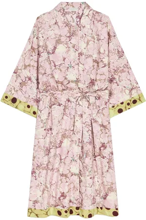 DRIES VAN NOTEN Floral-print shirtdress