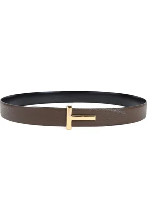 Tom Ford Reversible logo-plaque belt