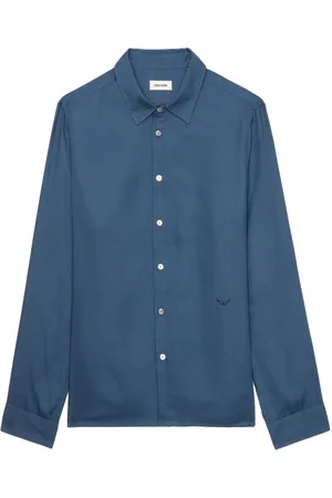 Zadig & Voltaire Logo-embroidered shirt