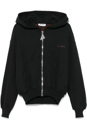 The Attico Logo-appliqué hoodie