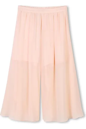 Chloé Silk flared trousers