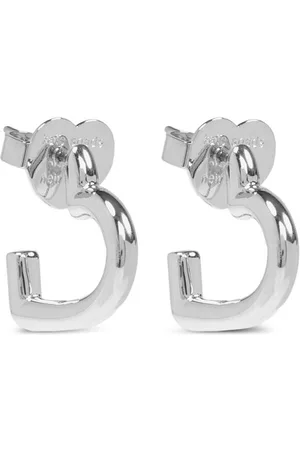 Kate Spade Heart You hoop earrings