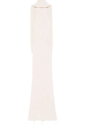 AYA MUSE Ribbed-knit maxi dress