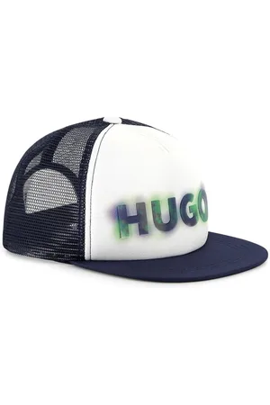 HUGO BOSS Logo-print trucker hat