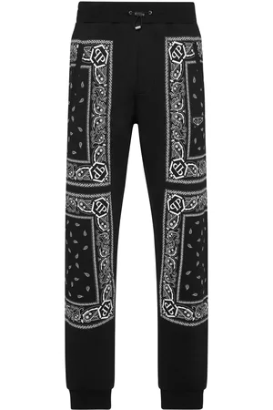 Philipp Plein Paisley-print trousers