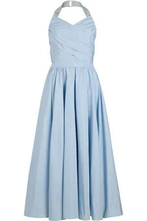 Patou Halterneck faille maxi dress