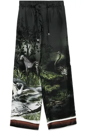 The Attico Printed trousers