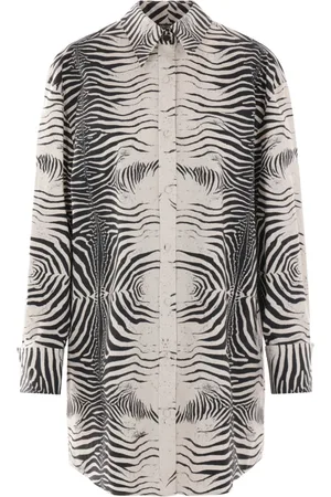 Roberto Cavalli Zebra-print shirtdress