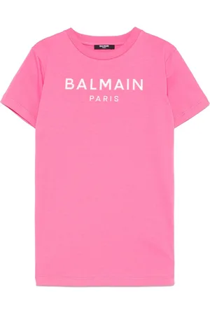 Balmain Logo-raised T-shirt