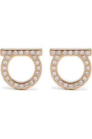 Salvatore Ferragamo Gancini stud earrings