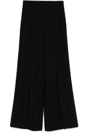 MUGLER Buckled wide-leg trousers