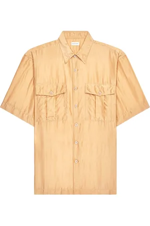 DRIES VAN NOTEN Silk short sleeve shirt