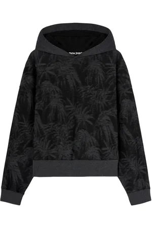 Palm Angels Curved-logo hoodie