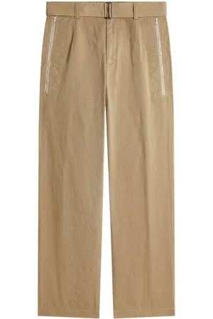 DRIES VAN NOTEN Belted trousers
