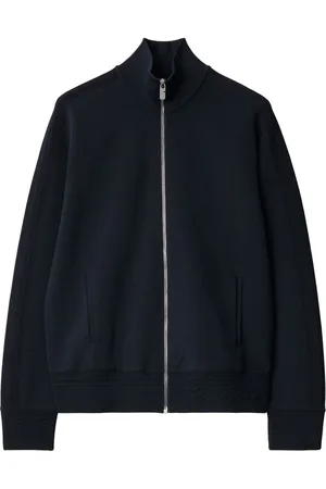 Burberry Logo-embroidered sport jacket