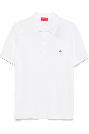 ISAIA Logo-embroidered polo shirt