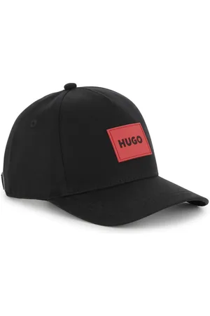 HUGO BOSS Logo-patch cotton cap