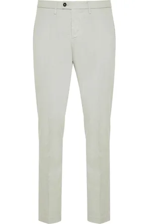 corneliani Pressed-crease trousers