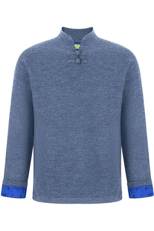 SHANGHAI TANG Silk-lined jumper