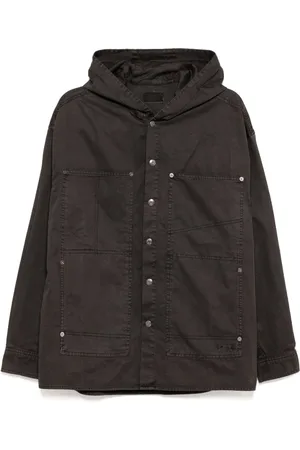 Izzue Hooded shirt jacket