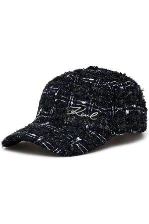 Karl Lagerfeld K/Signature bouclé cap