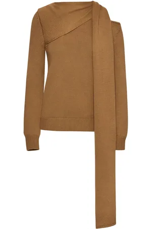 Oscar de la Renta Draped detailing jumper