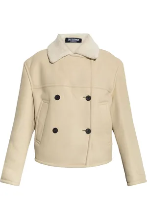 Jacquemus Double-breasted shearling jacket