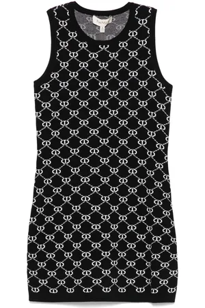 Twin-Set Logo-intarsia dress