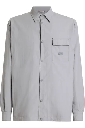 Dolce & Gabbana Logo-plaque shirt jacket
