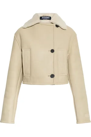 Jacquemus Double-breasted shearling jacket