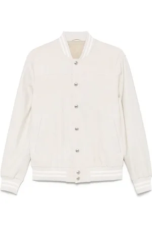ELEVENTY Suede bomber jacket