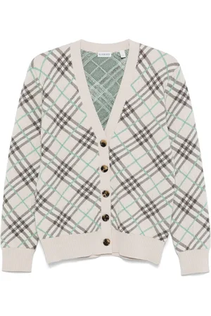 Burberry Checked cardigan