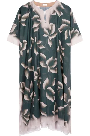 DRIES VAN NOTEN Printed cotton kaftan