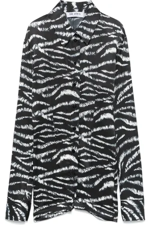 The Attico Zebra-print shirt